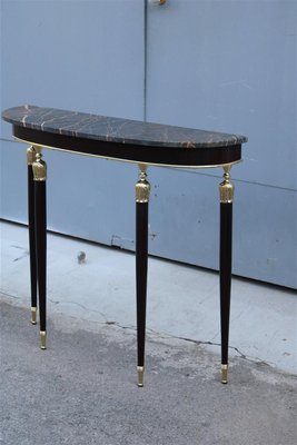 20th Century Italian Console in Brass & Portor Marble by Paolo Buffa-EH-1298637