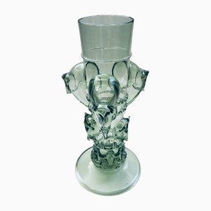 20th Century Italian Intricate Art Glass Vase-RQV-1306682