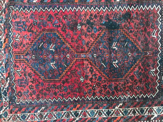 20th Century Kurdish Distressed Rug-YMM-1134727