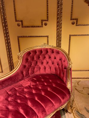 20th Century Louis XV Chaise Lounge in Beech-FLW-1402070