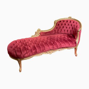 20th Century Louis XV Chaise Lounge in Beech-FLW-1402070