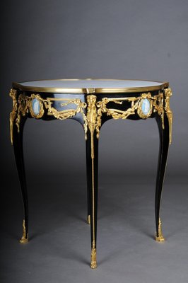 20th Century Louis XV Classic Side Table in Gilt Bronze-FLW-1401763