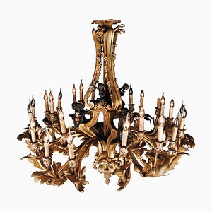 20th Century Louis XV Style Candelabra Chandelier-FLW-1401886