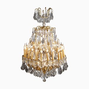 20th Century Louis XV Style Prism Chandelier-FLW-1401803