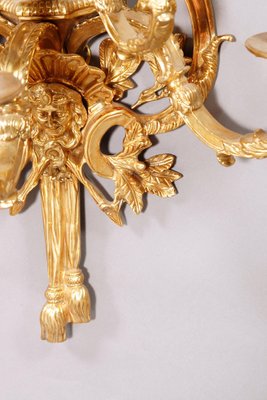 20th Century Louis XVI Five-Flamed-Light Applique-FLW-1402210