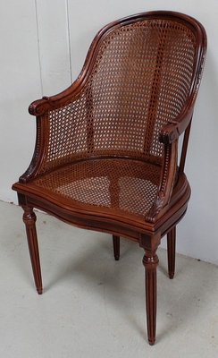 20th Century Louis XVI Mahogany Armchairs, Set of 4-RVK-938424