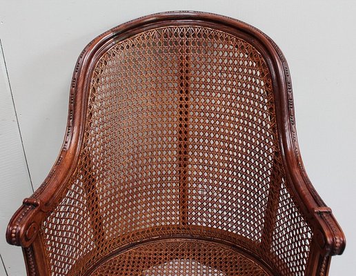 20th Century Louis XVI Mahogany Armchairs, Set of 4-RVK-938424