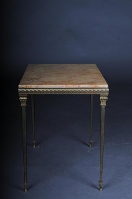 20th Century Louis XVI Side Table in Brass-FLW-1402094