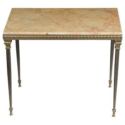 20th Century Louis XVI Side Table in Brass-FLW-1402094