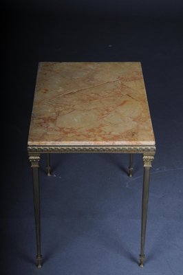 20th Century Louis XVI Side Table in Brass-FLW-1402094