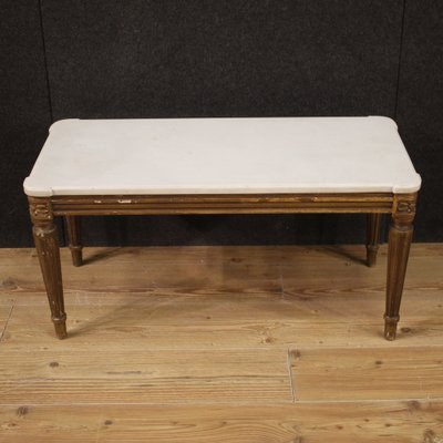 20th Century Marble Top Coffee Table, 1970s-RP-2028914