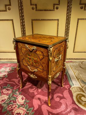 20th Century Napoleon III Side Table in Marquetry-FLW-1402071