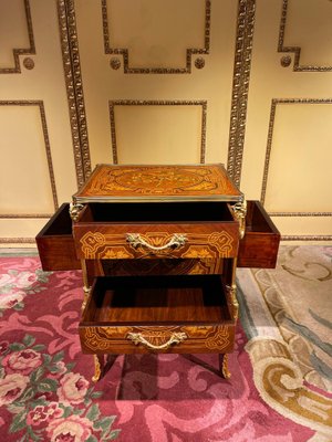 20th Century Napoleon III Side Table in Marquetry-FLW-1402071