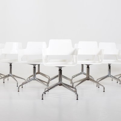 20th Century Office Chairs, Set of 10-VEI-1430846