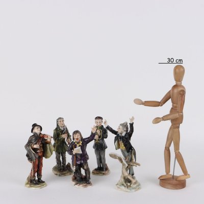 20th Century Orchestra in Porcelain from Rudolstadt, Germany, Set of 5-VMM-1799654