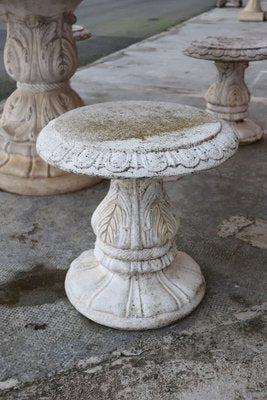 20th Century Round Garden Table and Stools, Set of 5-DCO-1797397