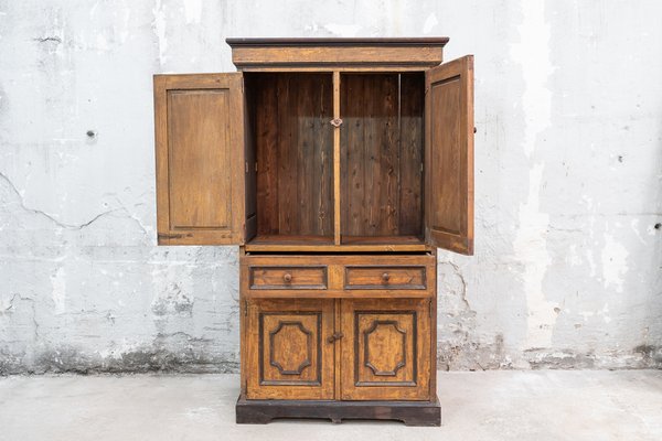 20th Century Rustic Armoire in Pine-UJE-1705690