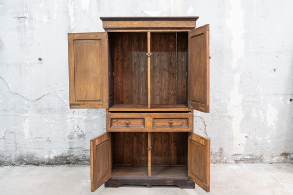 20th Century Rustic Armoire in Pine-UJE-1705690