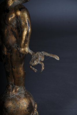 20th Century Sculpture of Putto with Frogs-FLW-1402029