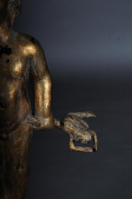 20th Century Sculpture of Putto with Frogs-FLW-1402029