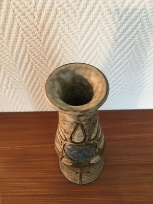 20th Century Sunflower Ceramic Vase from Hannie Mein-LL-1399297