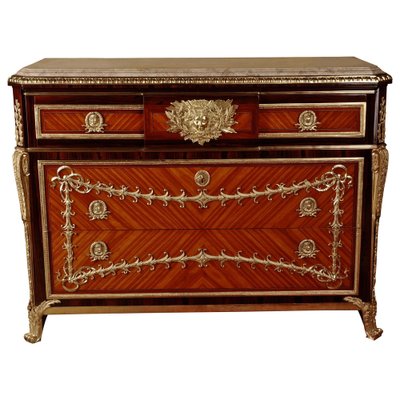 20th Century Transition Style Commode in style of Jean Henri Riesener-FLW-1401961