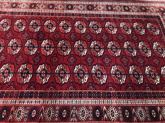 20th Century Turkmen Bukhara Rug-YMM-1062060