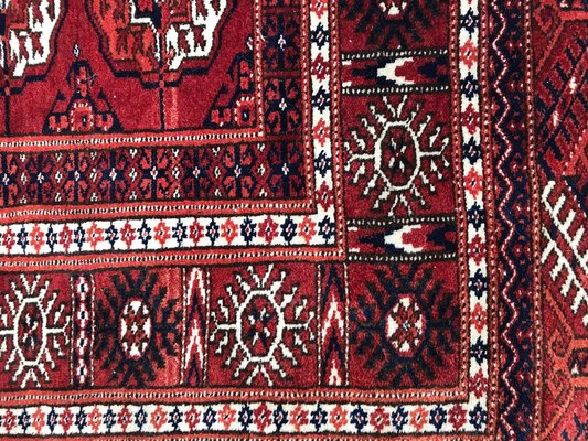 20th Century Turkmen Bukhara Rug-YMM-1062060