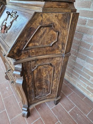 20th Century Walnut Flap with Three Drawers, Italy-ZUW-1799530