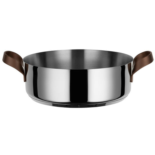 Edo low casserole with handles 28 cm by Alessi #5 L #