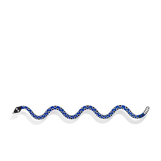 Metal Wall Relief Magic Snake by Vitra