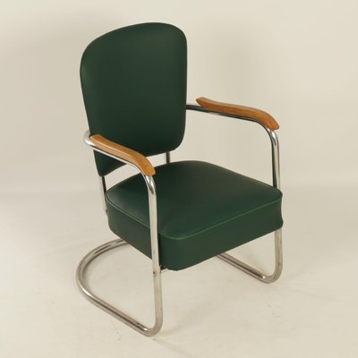 2154 Armchair by Paul Schuitema for Fana Metaal, 1930s-ZT-1008904