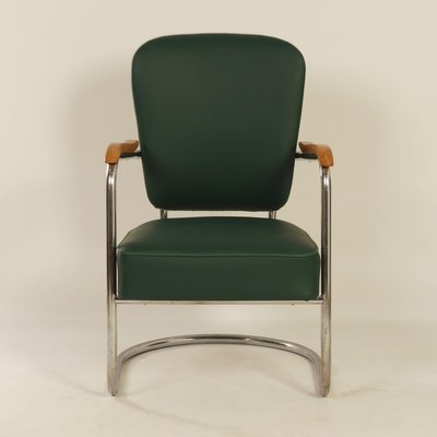 2154 Armchair by Paul Schuitema for Fana Metaal, 1930s-ZT-1008904