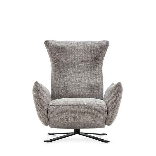 Polse - Recliner Fabric Armchair With Armrests by Calligaris