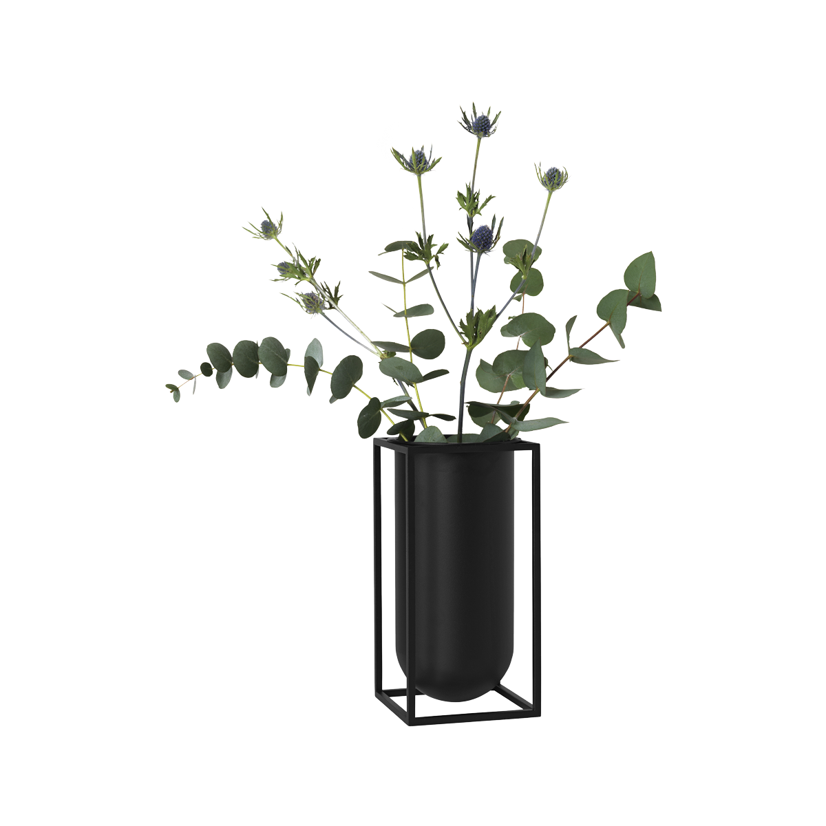 Cube Lolo Vase by Audo #Black