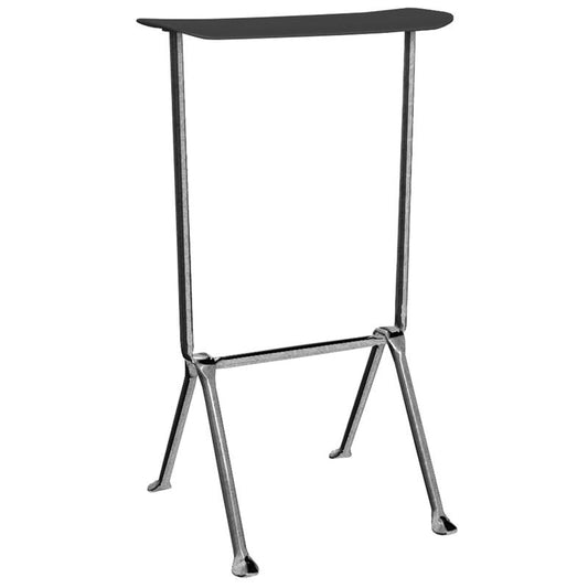 Officina bar stool by Magis #high, galvanized, black #