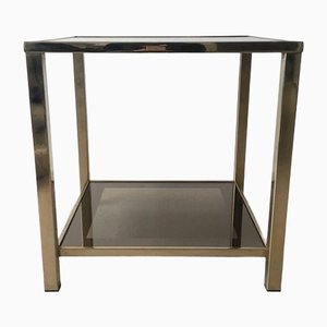 23-Carat Gold-Plated Side Table from Maison Jansen, 1960s-LL-1399301