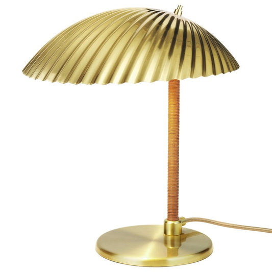 Tynell 5321 table lamp by GUBI #brass - rattan #