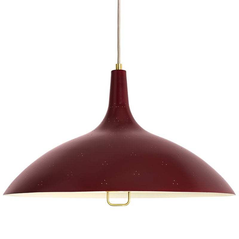 Tynell 1965 pendant by GUBI #bordeaux #