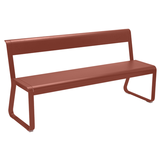 BELLEVIE BENCH WITH BACKREST by Fermob