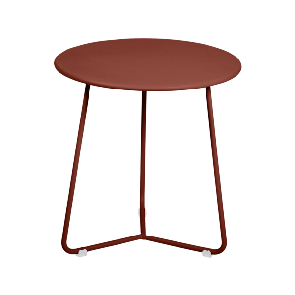 Cocotte Occasional Table Ø 34 Cm by Fermob #RED OCHRE