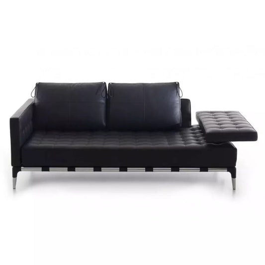 Cassina Privé Sofa with right armrest (Upholstery Material - PELLE EXTRA)