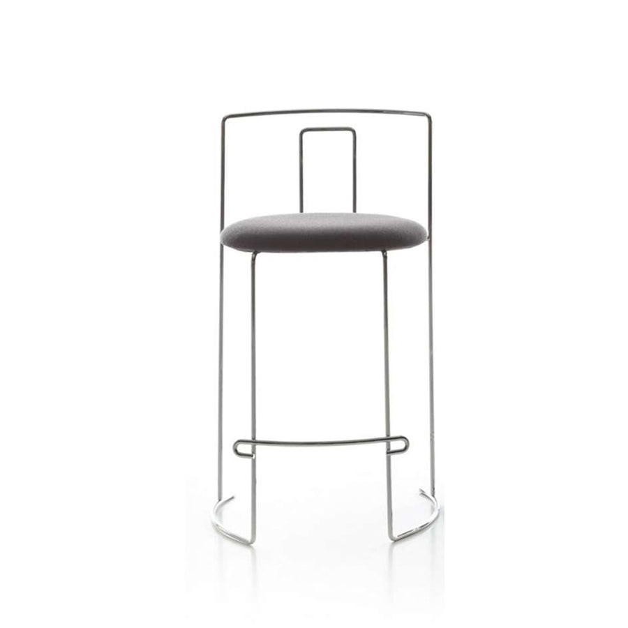 Gaja Bar - stool with padded seat (Category - Fabric | F)