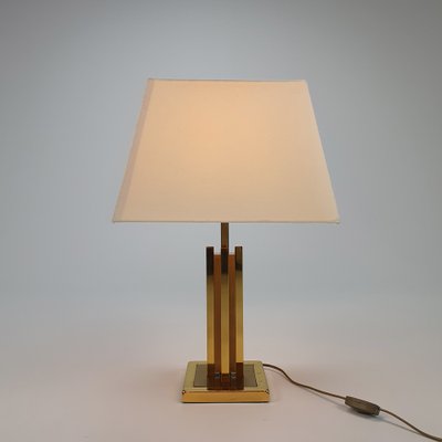 24K Gold-Plated Table Lamp, 1970s-RMX-990371