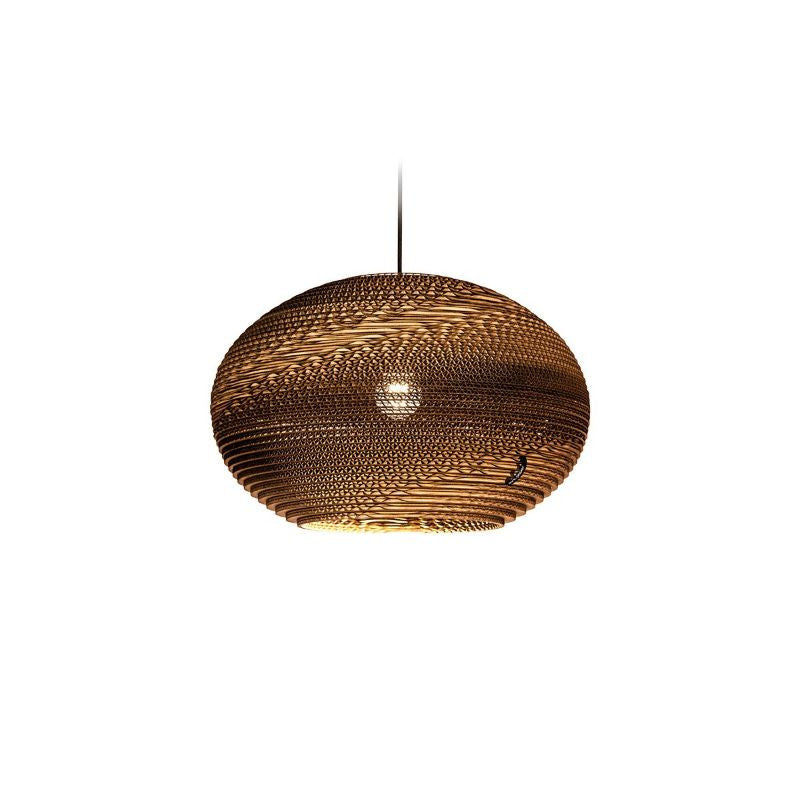 Classy Cardboard Pendant by Think Paper