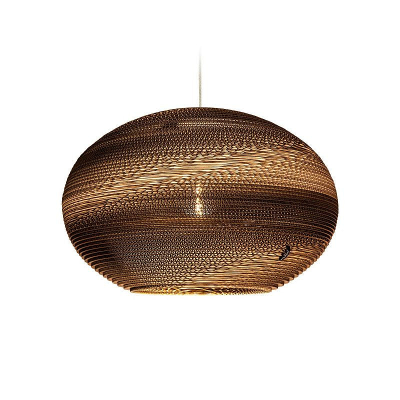 Classy Cardboard Pendant by Think Paper