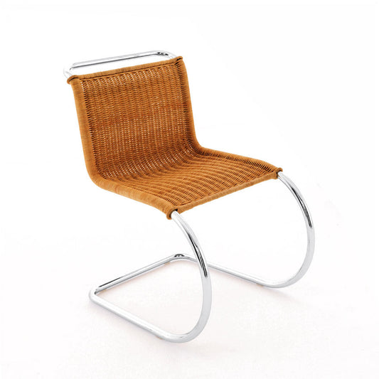 Mr - Cantilever Rattan Armless Chair by Knoll