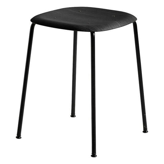 Soft Edge 70 stool by HAY #black #