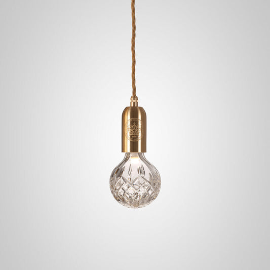 Crystal Bulb Pendant by Lee Broom