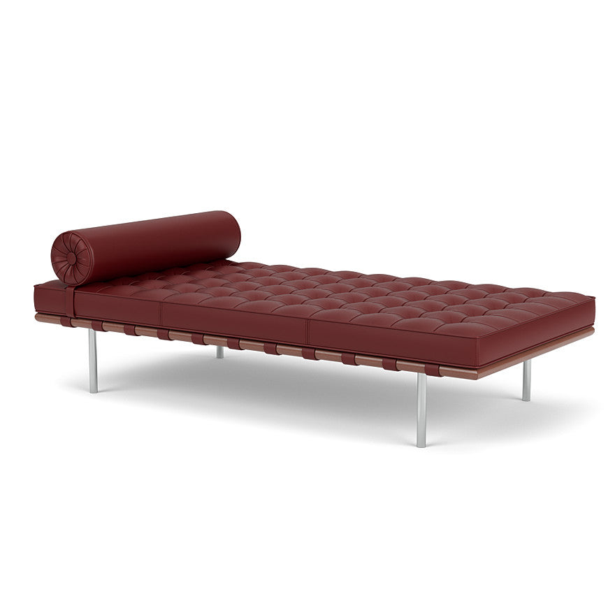 Barcelona® - Tufted Upholstered Leather Day Bed by Knoll